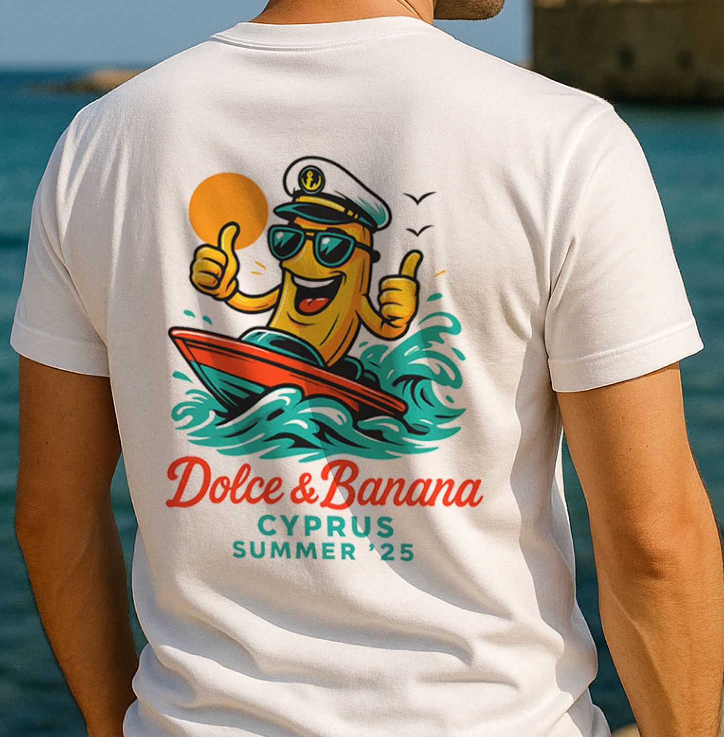 “Captain Banana” Tee – Summer 2025