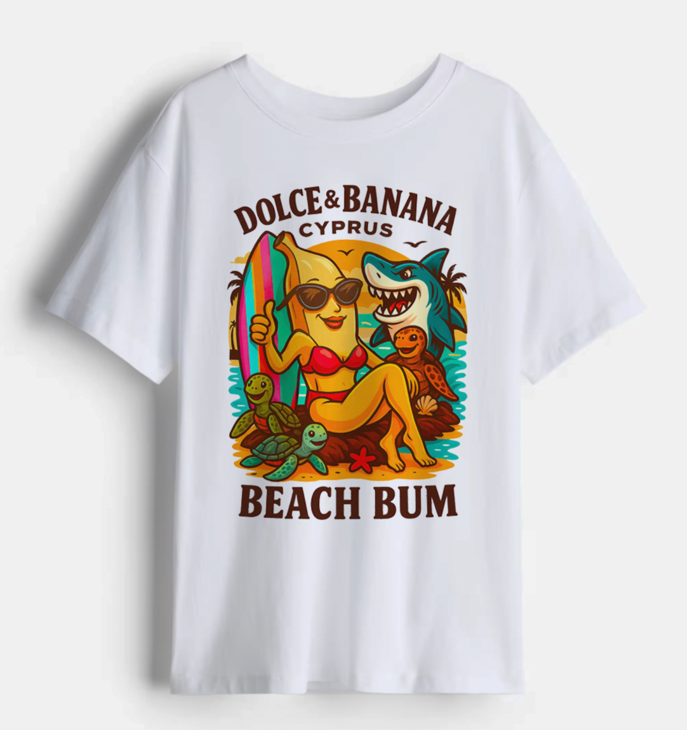 “Beachbum” Tee – Dolce&Banana Cyprus 2025