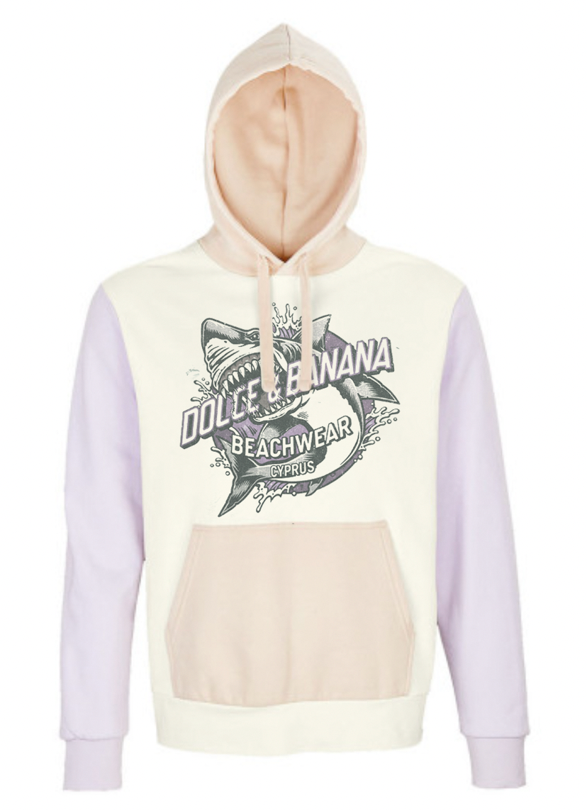 Dolce&Banana Signature Shark Hoodie – Beachwear Collection - LIMITED