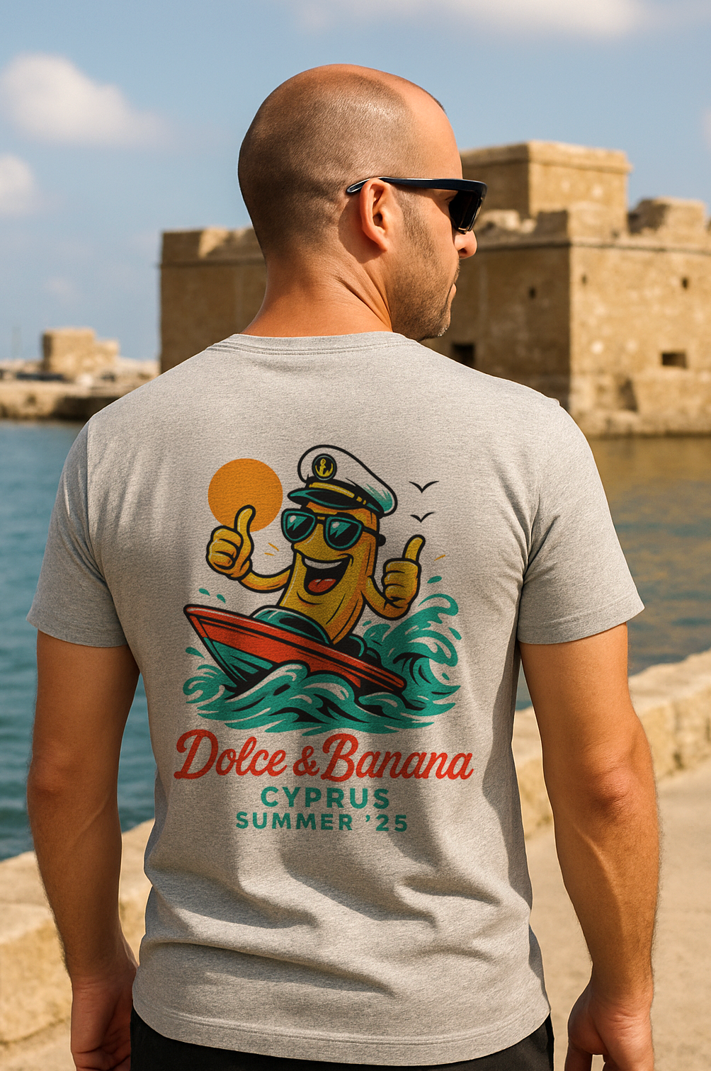 “Captain Banana” Tee – Summer 2025