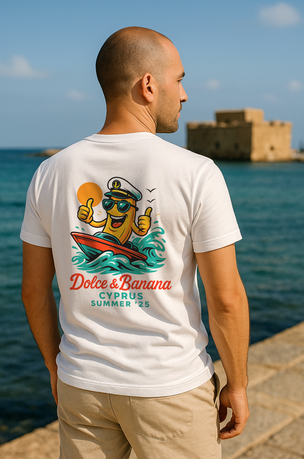 “Captain Banana” Tee – Summer 2025