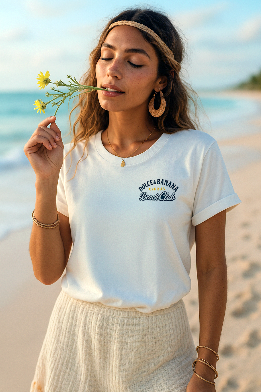“Beachclub” Tee – Dolce&Banana Cyprus 2025
