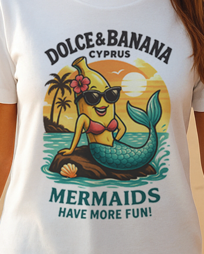 “Mermaids” Tee – Dolce&Banana Cyprus 2025