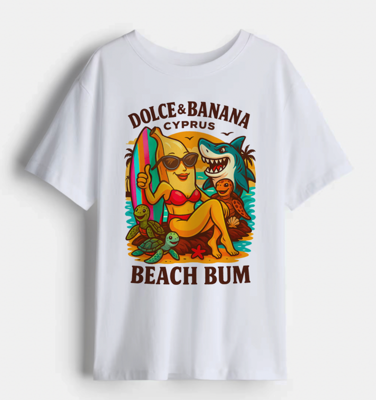 “Beachbum” Tee – Dolce&Banana Cyprus 2025