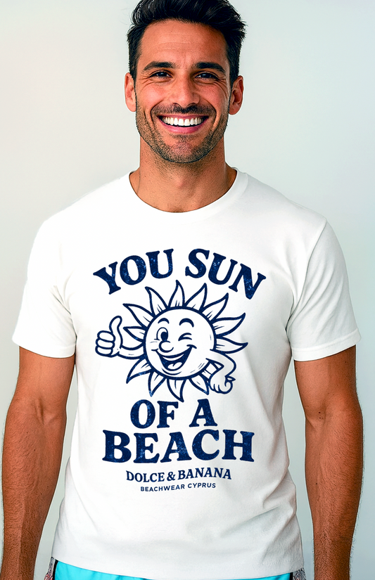 “Sun of a Beach” Tee – Dolce&Banana Cyprus 2025