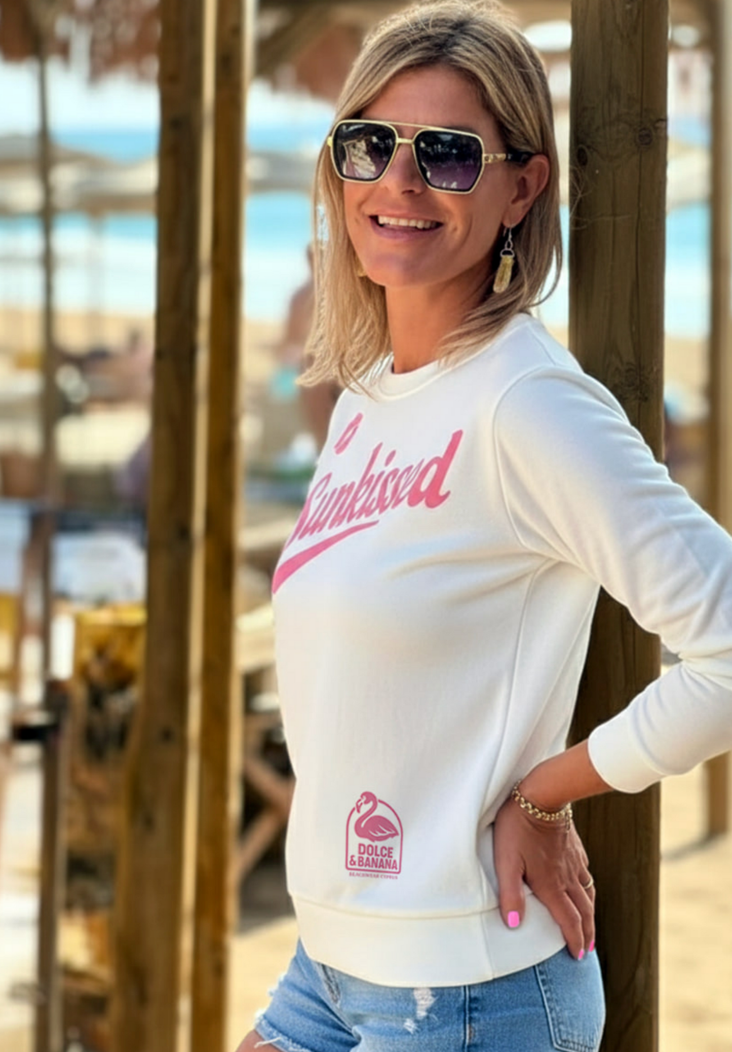 Dolce & Banana “Sunkissed” Sweatshirt – Beachwear Cyprus Edition